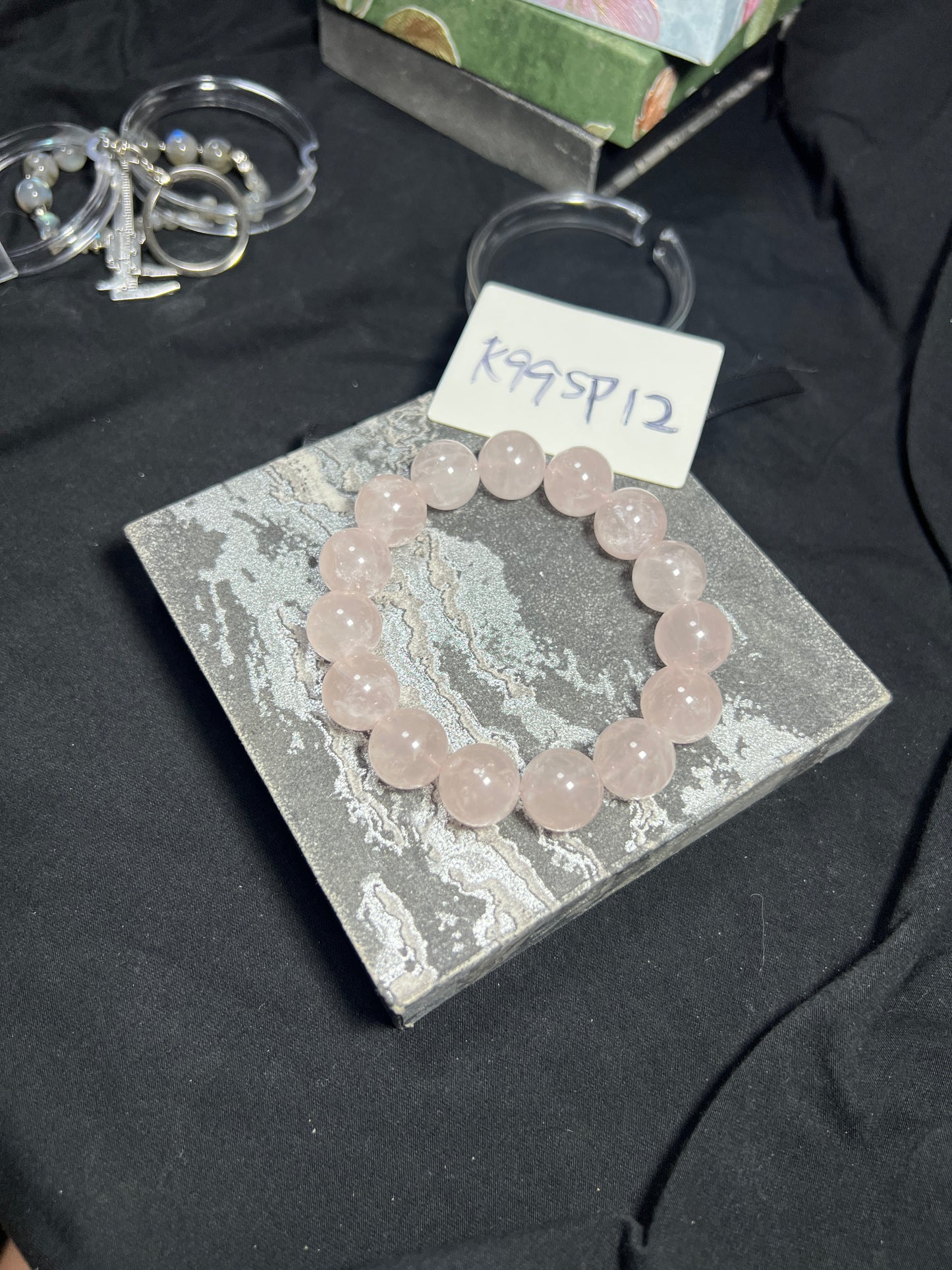 Simple Bracelet | Natural Rose Quartz