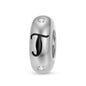 925 Sterling Silver Alphabet Spacer Charm | A–Z Initial Bead