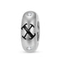 925 Sterling Silver Alphabet Spacer Charm | A–Z Initial Bead
