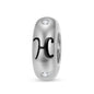 925 Sterling Silver Alphabet Spacer Charm | A–Z Initial Bead