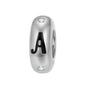 925 Sterling Silver Alphabet Spacer Charm | A–Z Initial Bead