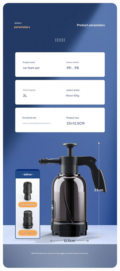 Handheld Foam Sprayer