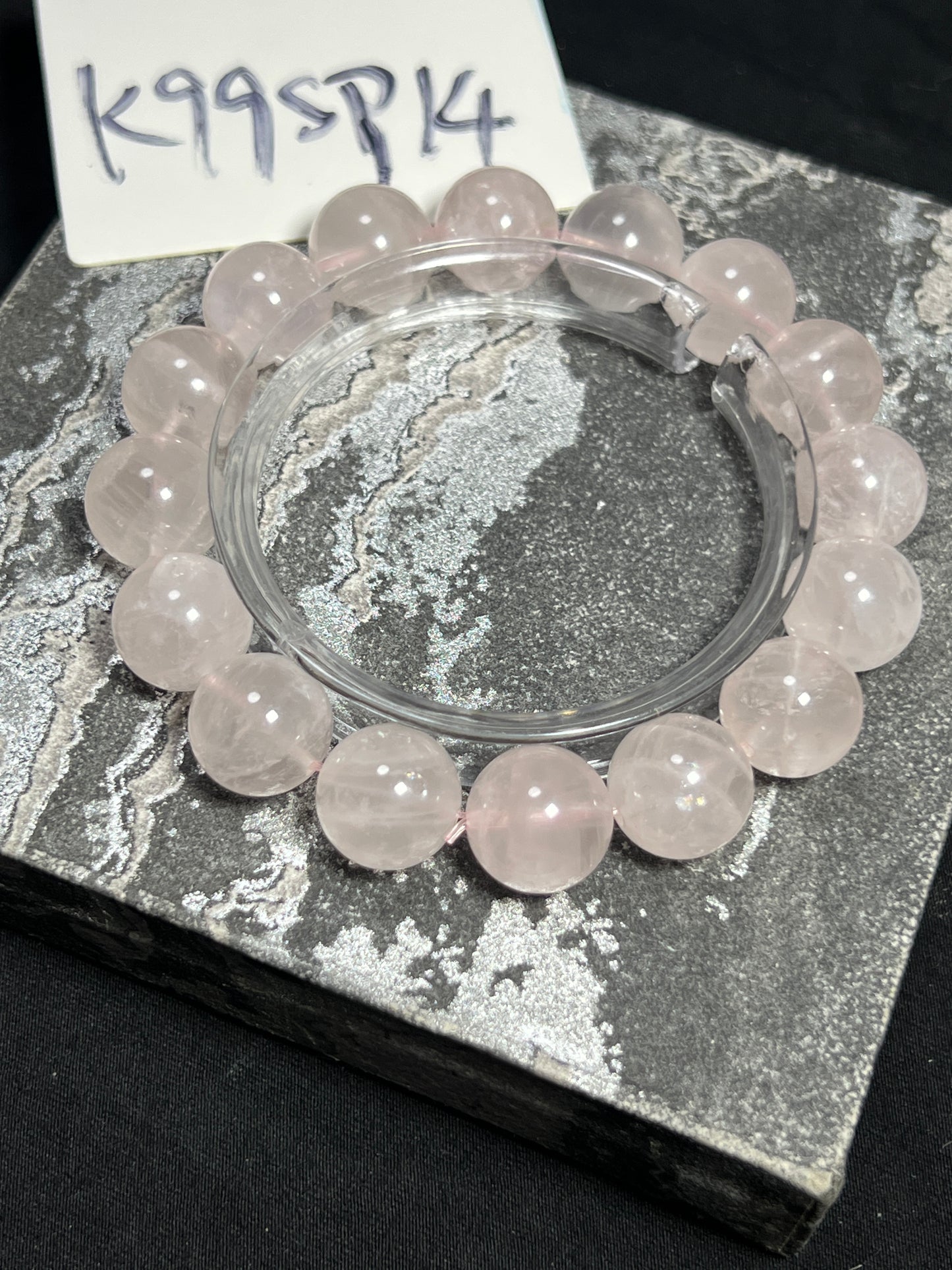 Simple Bracelet | Natural Rose Quartz