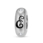 925 Sterling Silver Alphabet Spacer Charm | A–Z Initial Bead