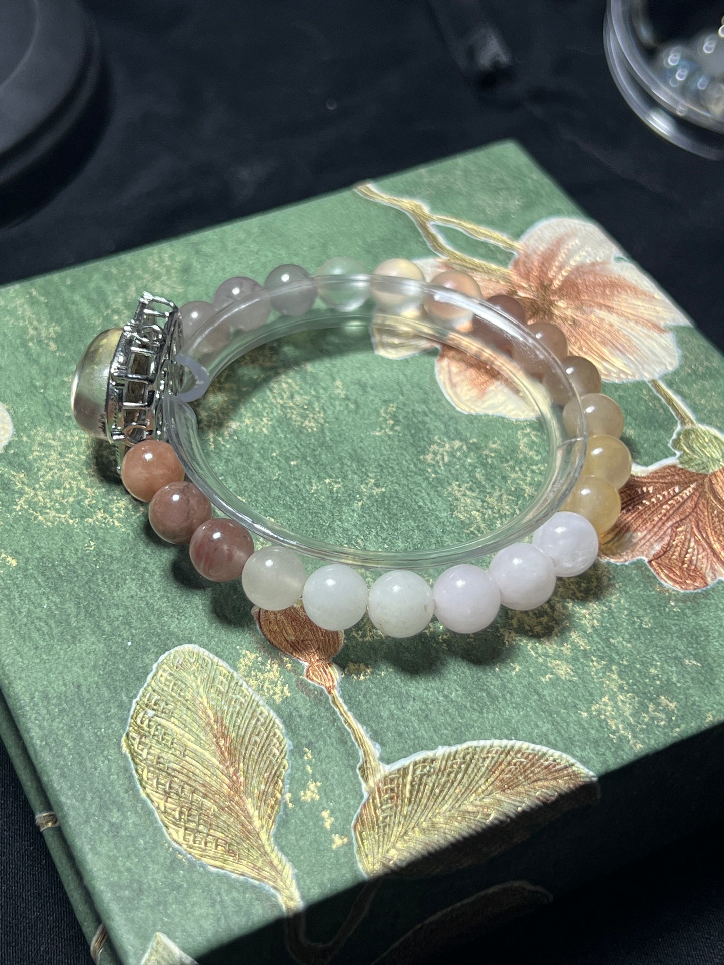 Design Bracelet | Phantom Quartz, Agate & Milky Quartz