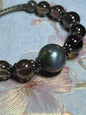 Design Bracelet | Natural Smoky Quartz & Labradorite