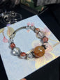 Design Bracelet | Fire Quartz & Clear Quartz
