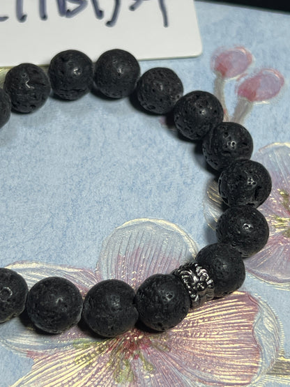Design Bracelet | Lava Stone （man-made）