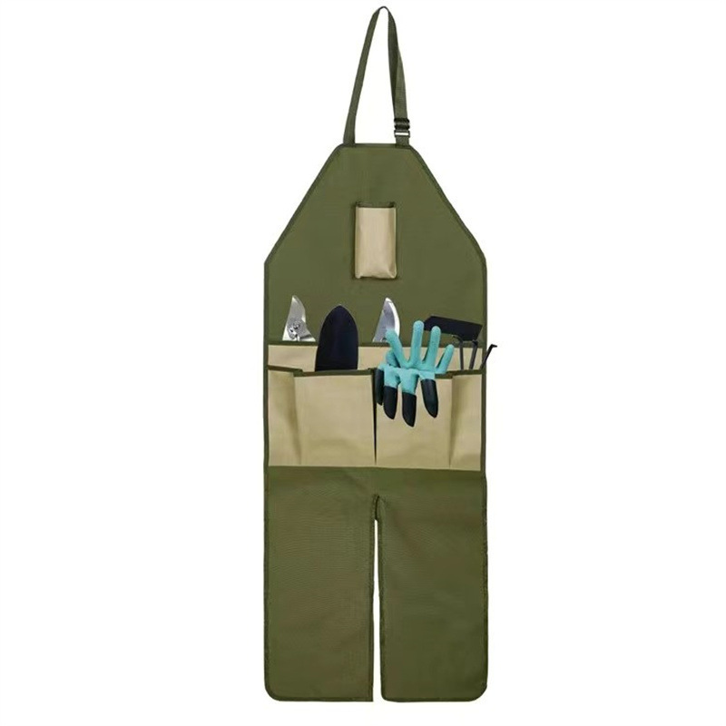 Multi-Pocket Gardening Leg Apron
