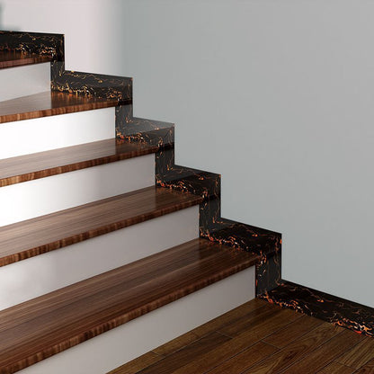 批发踢脚线自粘pvc地脚线贴纸护边墙角墙贴瓷砖贴墙围楼梯贴加厚