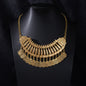 Vintage Ethnic Portrait Coin Tassel Necklace